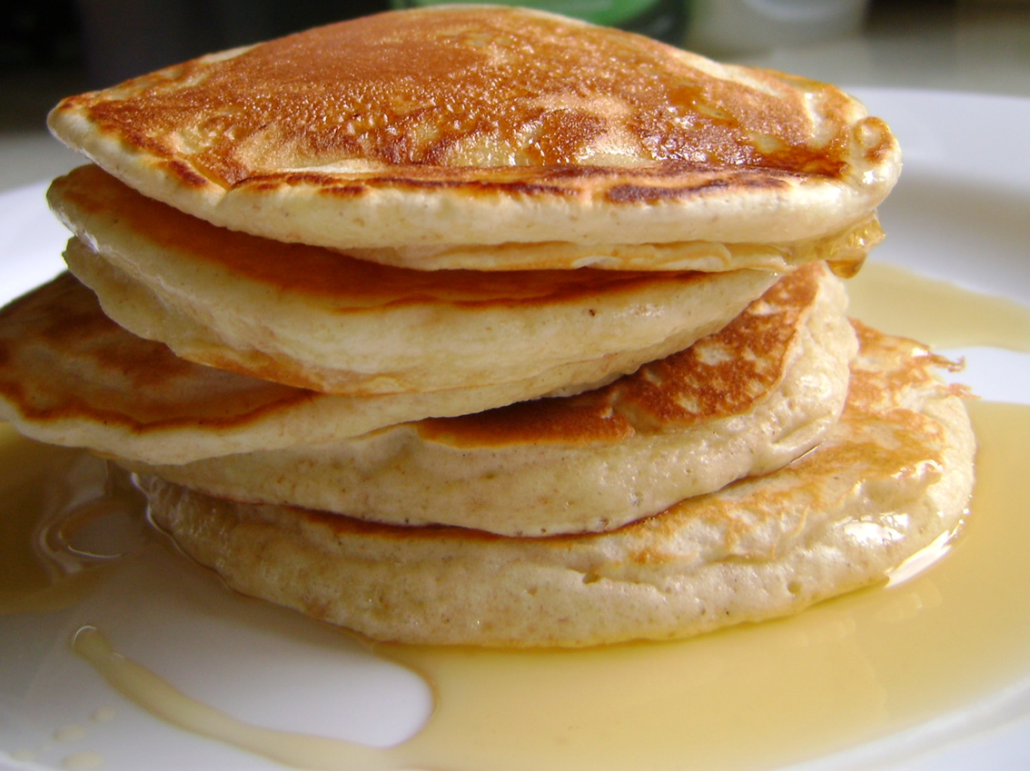 PANCAKES are the best breakfast ever. Pour over some honey and hot ...